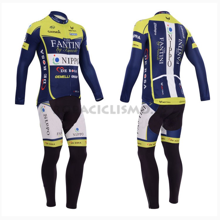 2014 Maillot vini fantini mangas largas